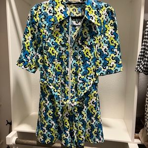 MICHAEL Michael Kors zip front romper
